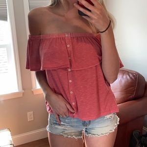 AE Soft & Sexy Off shoulder top